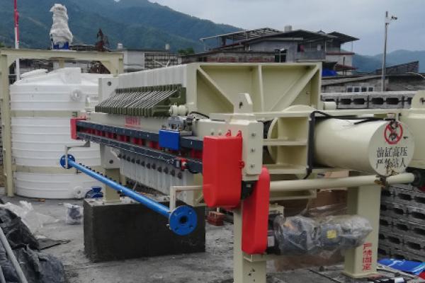 Case Of Membrane Filter Press For Fish Feces Treatment